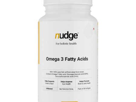 Nudge Omega 3 Fish Oil Capsules Supply