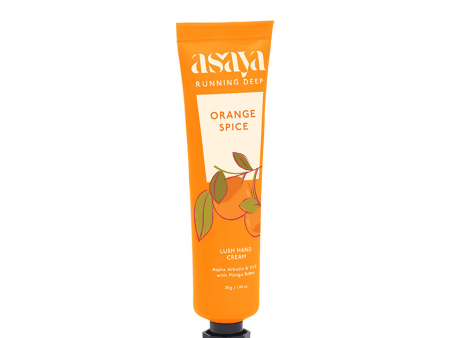 Asaya Orange Hand Cream Softens Dry, Rough Hands For Men & Women Discount