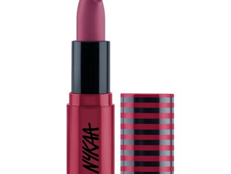 Nykaa So Creme Creamy Matte Lipstick - Plum Luck Fashion