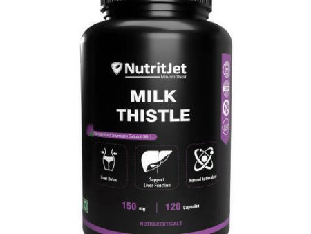 NutritJet Milk Thistle Veg Capsules Hot on Sale