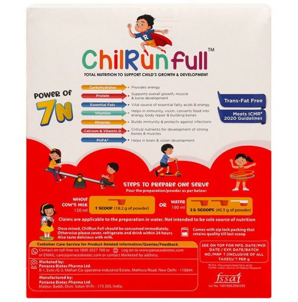 Chilrun 2+ Drink For Children’s Growth and Development Vanilla Online now