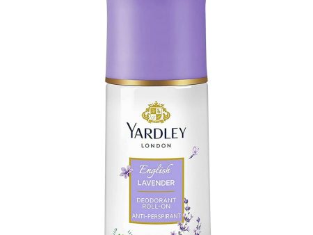 Yardley London English Lavender Anti Perspirant Deodorant Roll On For Women, Floral For Discount