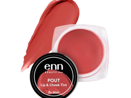 Enn Beauty Pout Lip, Cheek Tint With SPF 10 With Jojoba & Avocado Oil - Be Bliss on Sale