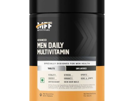 MyFitFuel Men Advance Daily Multivitamin Capsules Supply