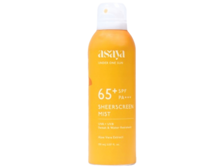 Asaya Broadspectrum Sunscreen Spray SPF 50+, Waterproof Spray Sunscreen For Face & Body For Discount