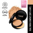 Lakme Xtraordin-Airy Compact, 2 In 1 Compact + Foundation, Lightweight, SPF17 - 05 Beige Honey For Cheap