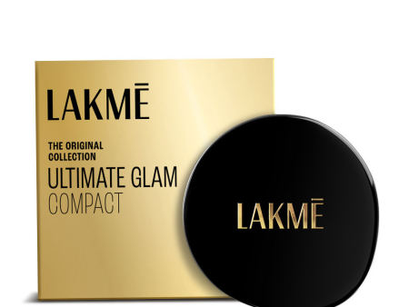 Lakme Ultimate Glam Compact, Skin Lightening Compact Powder - Golden Sand 03 For Discount