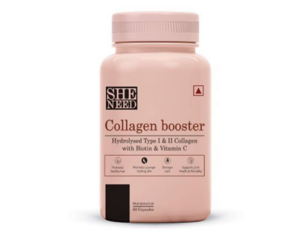 SheNeed Collagen Booster With Hydrolysed Collagen Capsules Online Hot Sale