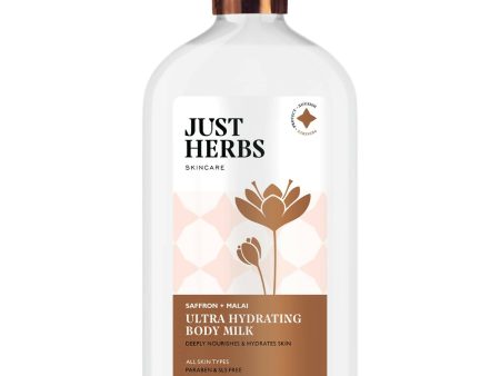 Just Herbs Saffron + Malai Nourishing Body Milk Lotion For Sale