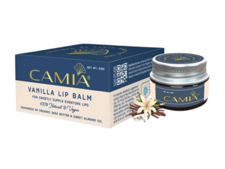 Camia Natural Vanilla Lip Balm Online Sale