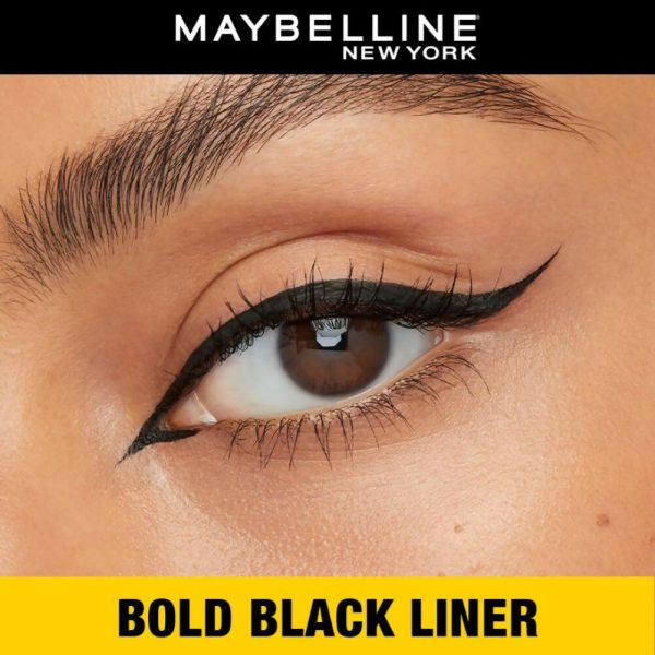 Maybelline New York Colossal Bold Pencil Eyeliner - Black Matte Finish For Sale