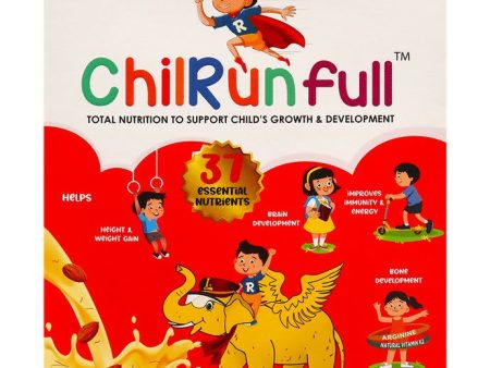 Chilrun 2+ Drink For Children’s Growth and Development Kesar Badam Fashion