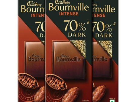 Cadbury Bournville Rich Cocoa 70% Dark Chocolate Bar Supply