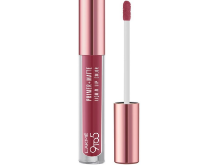 Lakme 9to5 Primer + Matte Liquid Lip Color - MP2 Power Pink Online now