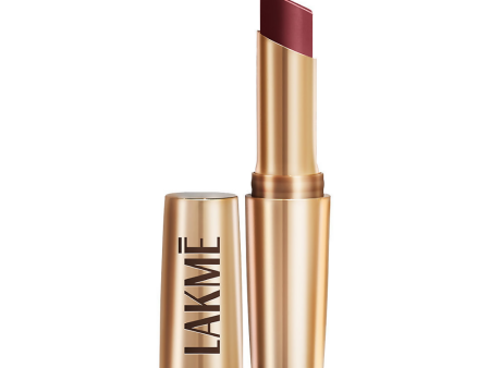 Lakme 9 To 5 Powerplay Priming Matte Lipstick - Roseatte Red on Sale