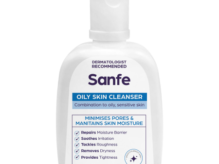 Sanfe Oily Skin Cleanser Minimises Pores & Maintains Skin Moisture cetaphil skin repair Face Wash For Cheap