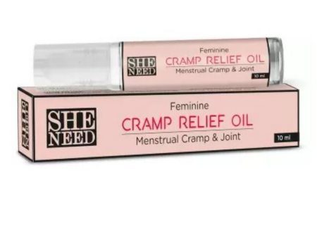 SheNeed Feminine Cramp Relief Oil for Period Cramps & Leg cramps Online