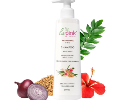 La Pink Methi Dana 8-in-1 Hair Fall Control Shampoo Online