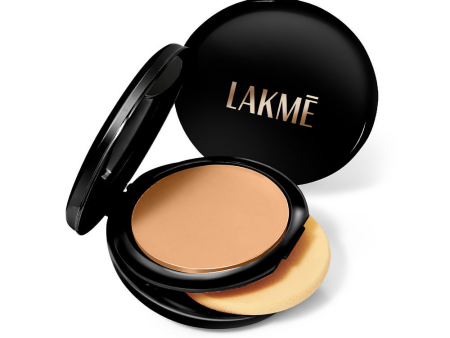 Lakme Xtraordin-Airy Compact, 2 In 1 Compact + Foundation, Lightweight, SPF17 - 05 Beige Honey For Cheap