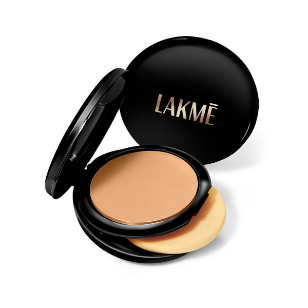 Lakme Xtraordin-Airy Compact, 2 In 1 Compact + Foundation, Lightweight, SPF17 - 05 Beige Honey For Cheap