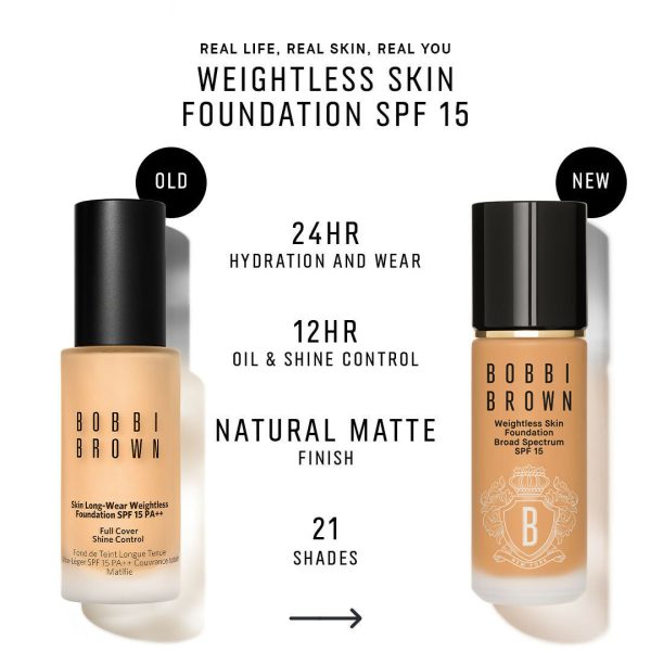 Bobbi Brown Mini Weightless Skin Natural Matte Finish Foundation SPF 15 - Natural Sale