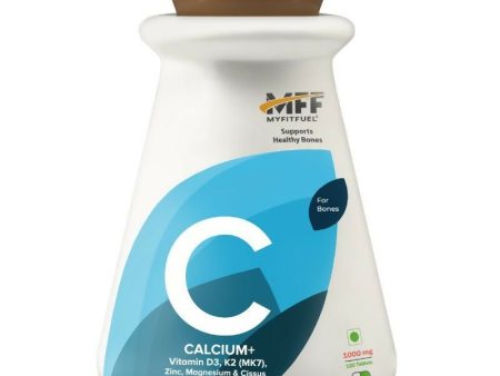 MyFitFuel Calcium+ & Vitamin D3, K2 (MK7), Zinc, Magnesium & Cissus Tablets Online Hot Sale