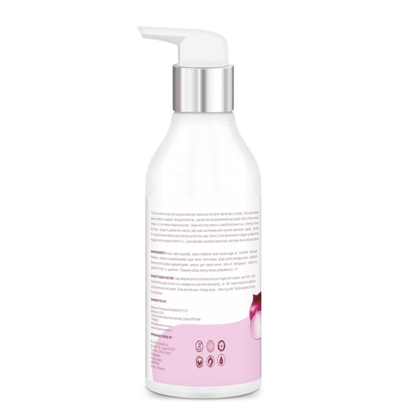 The Eco Mama Onion Shampoo With Amla, Bhringraj, Vitamin E & C on Sale