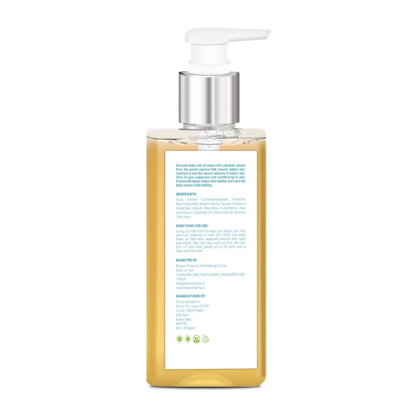 The Eco Mama Baby Body Wash With Aloe Vera Extract, Calendula & Olive Oil Online