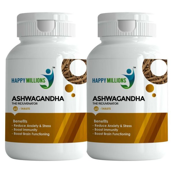 HappyMillions Ayurvedic Ashwagandha Tablets Fashion