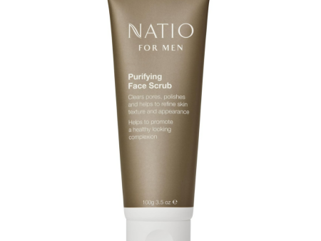 Natio For Men Purifying Face Scrub For Cheap