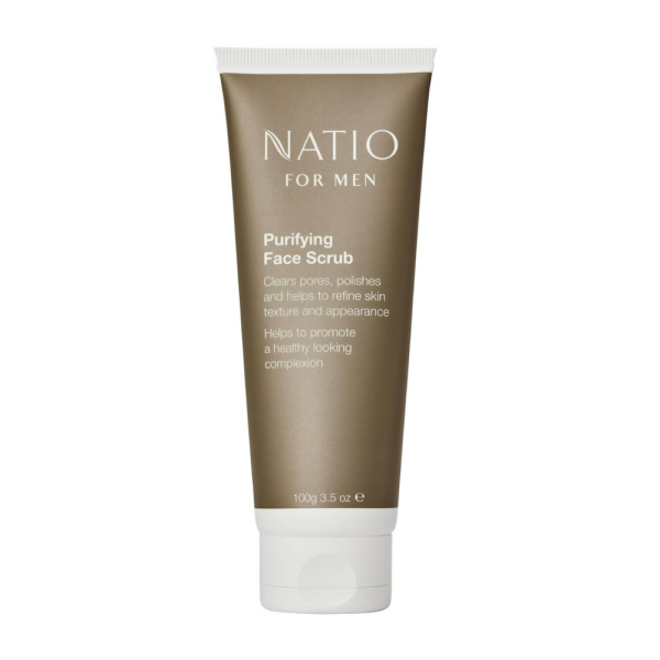 Natio For Men Purifying Face Scrub For Cheap