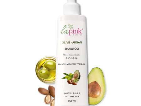 La Pink Olive Argan Shampoo With Avocado Discount