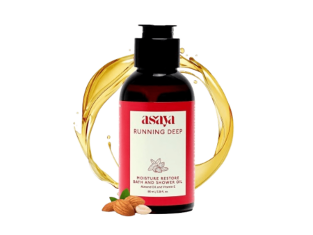 Asaya Deep Moisture Bath & Shower Oil Rejuvenates & Hydrates For All Skin Types For Sale