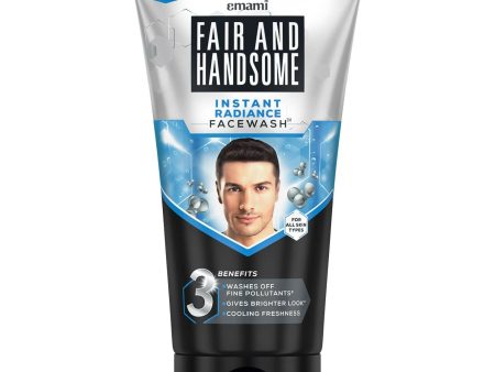 Fair and Handsome Instant Radiance Face Wash Pro-Peptide, Instant Radiance, Washes of Fine Pollutants Sale