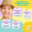 Puddles Kids Happy Troupers Mineral Sunscreen, Age 2-12 Years for SPF 30- UVA, UVB Protection Online Sale