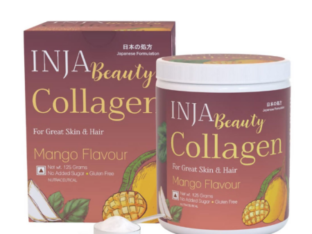 Inja Beauty Collagen For Skin Hair & Nails - Mango Flavour For Sale