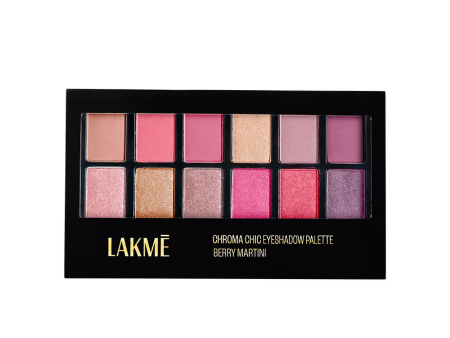 Lakme Glitterati Chroma Chic Eye Shadow Palette - Smokin Glam For Cheap