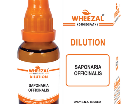 Wheezal Homeopathy Saponaria Officinalis Dilution Fashion