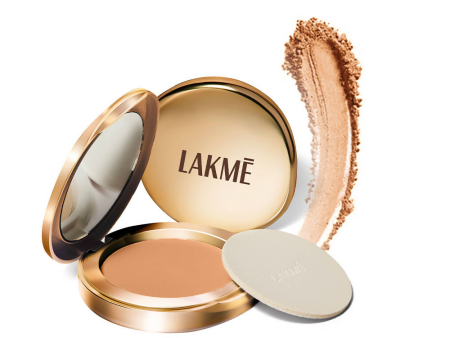 Lakme 9 To 5 Powerplay Matte Compact - Almond Online now