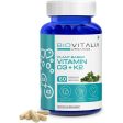 Biovitalia Organics Vitamin D3 + K2 Capsules For Men & Women For Cheap